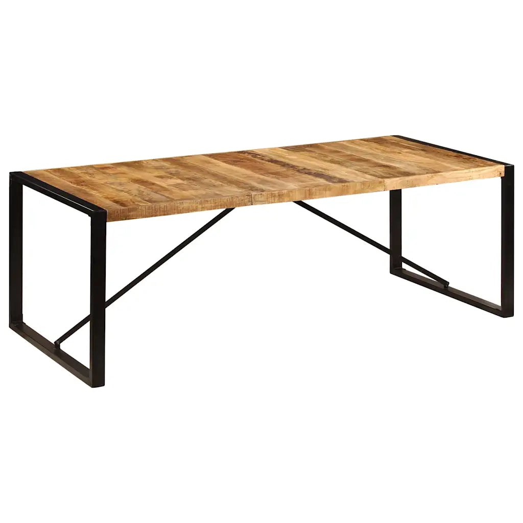 Tavolo da Pranzo 220x100x75 cm in Legno Massello di Mango cod mxl 25026
