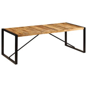 Tavolo da Pranzo 220x100x75 cm in Legno Massello di Mango cod mxl 25026