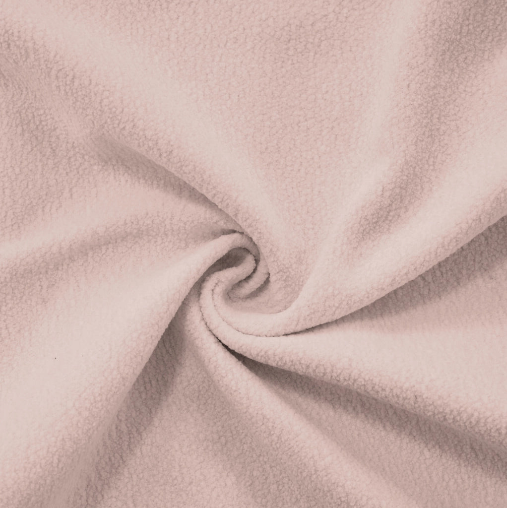 Divano modulare 4 posti con pouf mobili 406x145x81 cm in ciniglia rosa