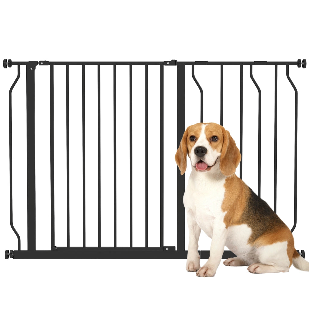 Barriera per Animali Domestici ¨C zephmum ¨C Nero 75-115x76 cm