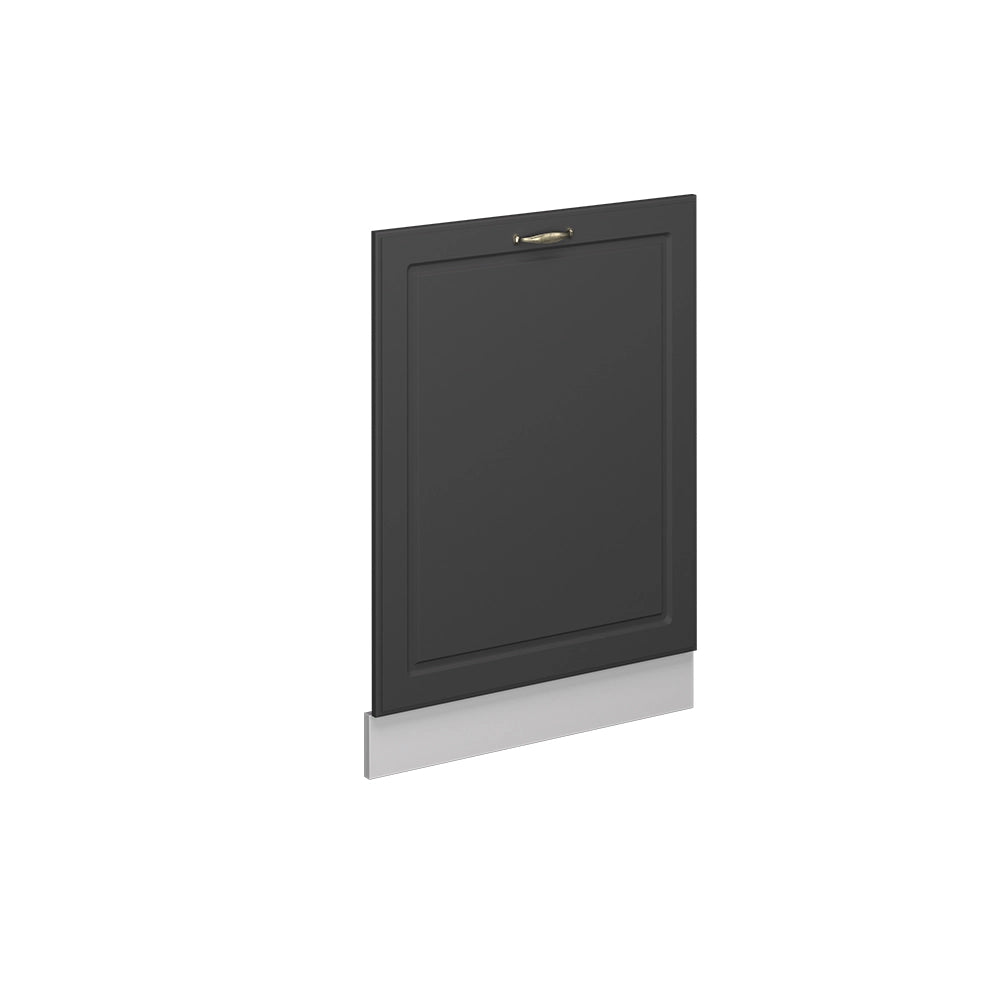 Vicco Pannello frontale della lavastoviglie Landhaus antrazit-oro 60 cm senza piano di lavoro