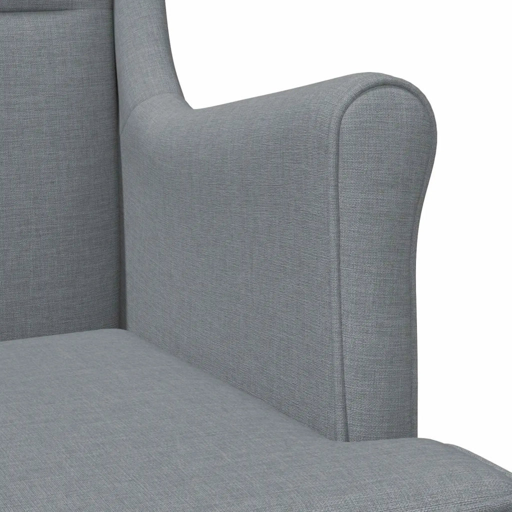 poltrona Grigio chiaro Tessuto