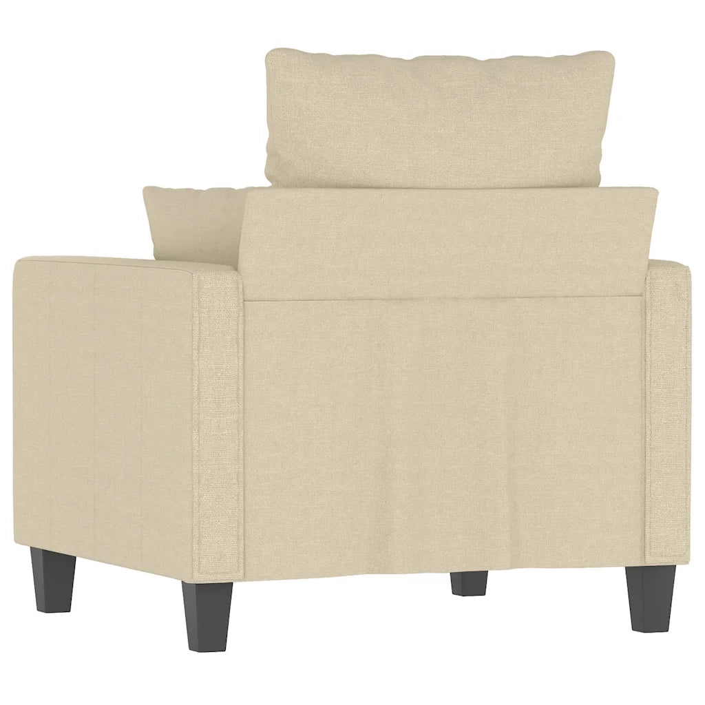 Poltrona Crema 60 cm in Tessuto 359253