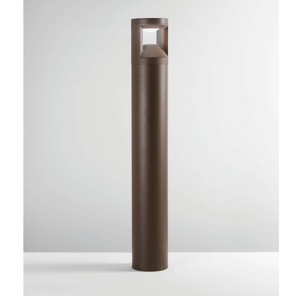 PALETTO ALTO LED WAMI BRONZO 12W 1530LM CCT 3000K / 4000K IP65 12X81CM