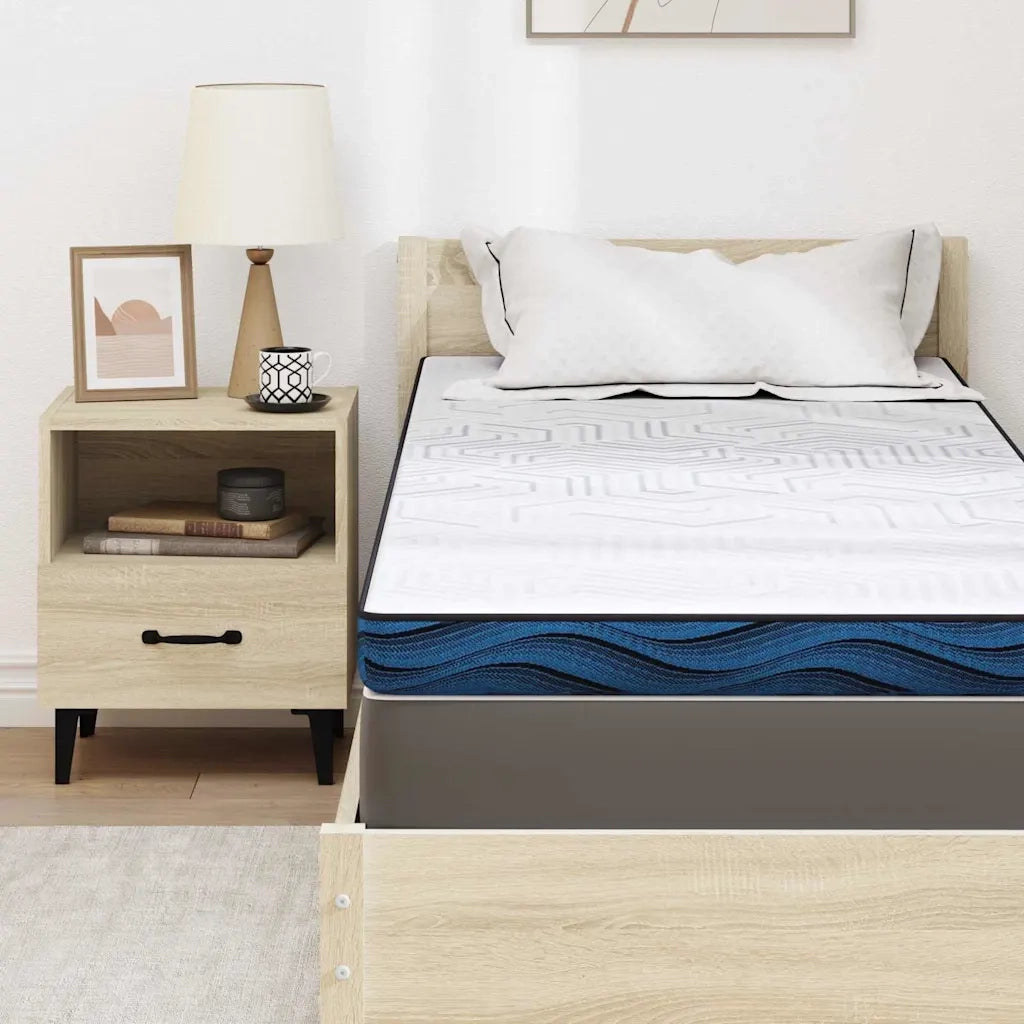 vidaXL Guanciali per materassi Bianco e blu 80 x 200 cm