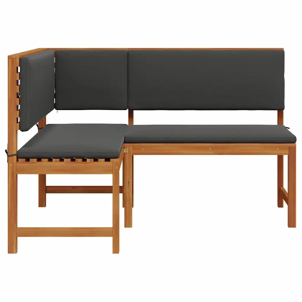 Sedia da Giardino con cuscino Marrone 140 x 100 x 91cm CFW9961379