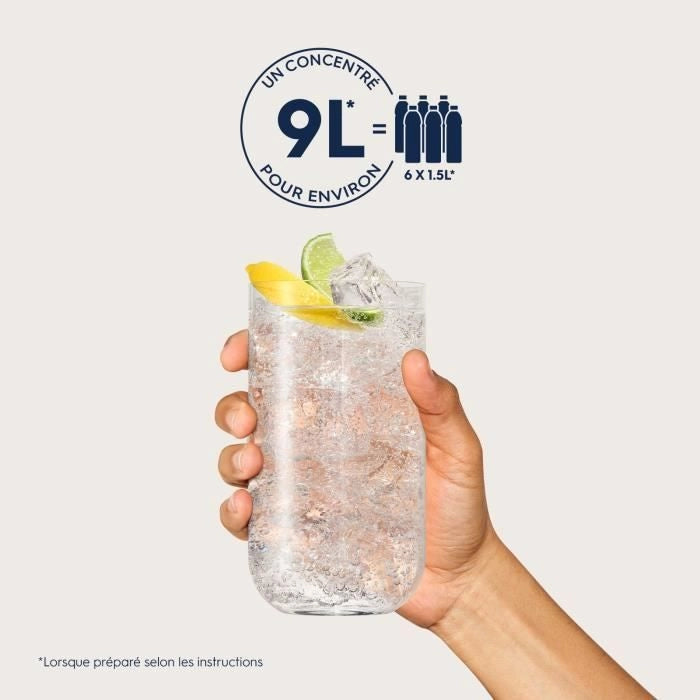 Concentrati SODASTREAM - Confezione da 6 Concentrati Tonici - Fino a 54L di bevande - 440 ml
