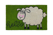 Zerbino Ingresso Casa In Fibra Di Cocco Con Base In Pvc  Dolly