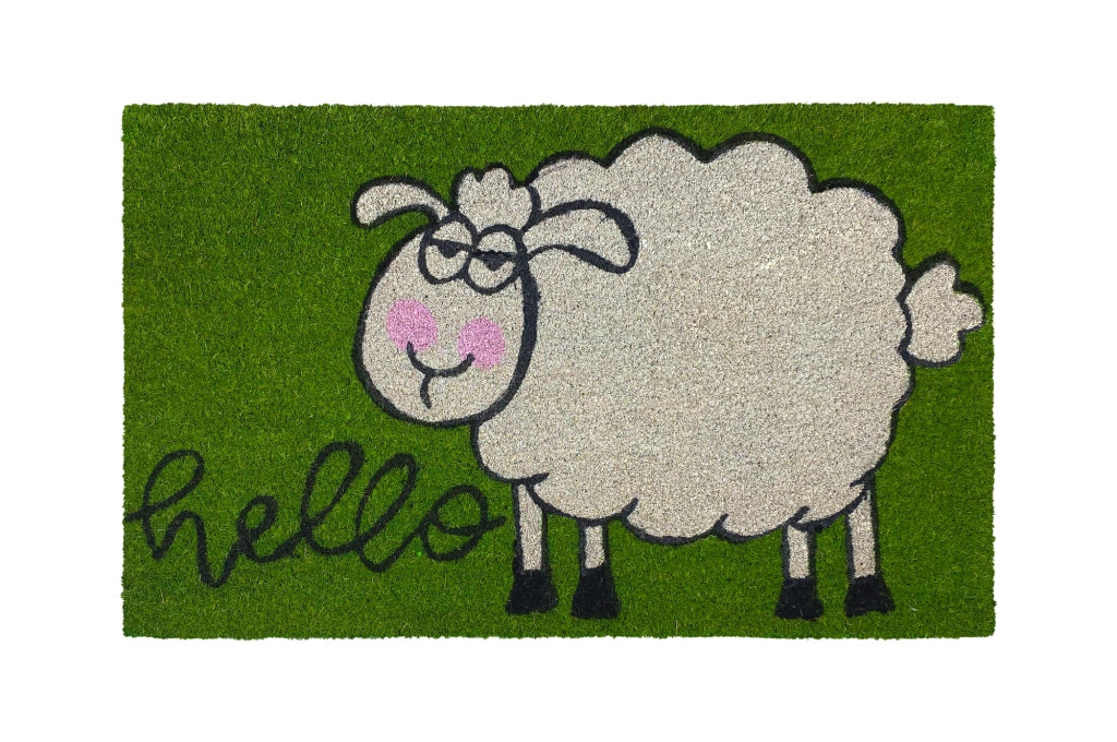 Zerbino Ingresso Casa In Fibra Di Cocco Con Base In Pvc  Dolly
