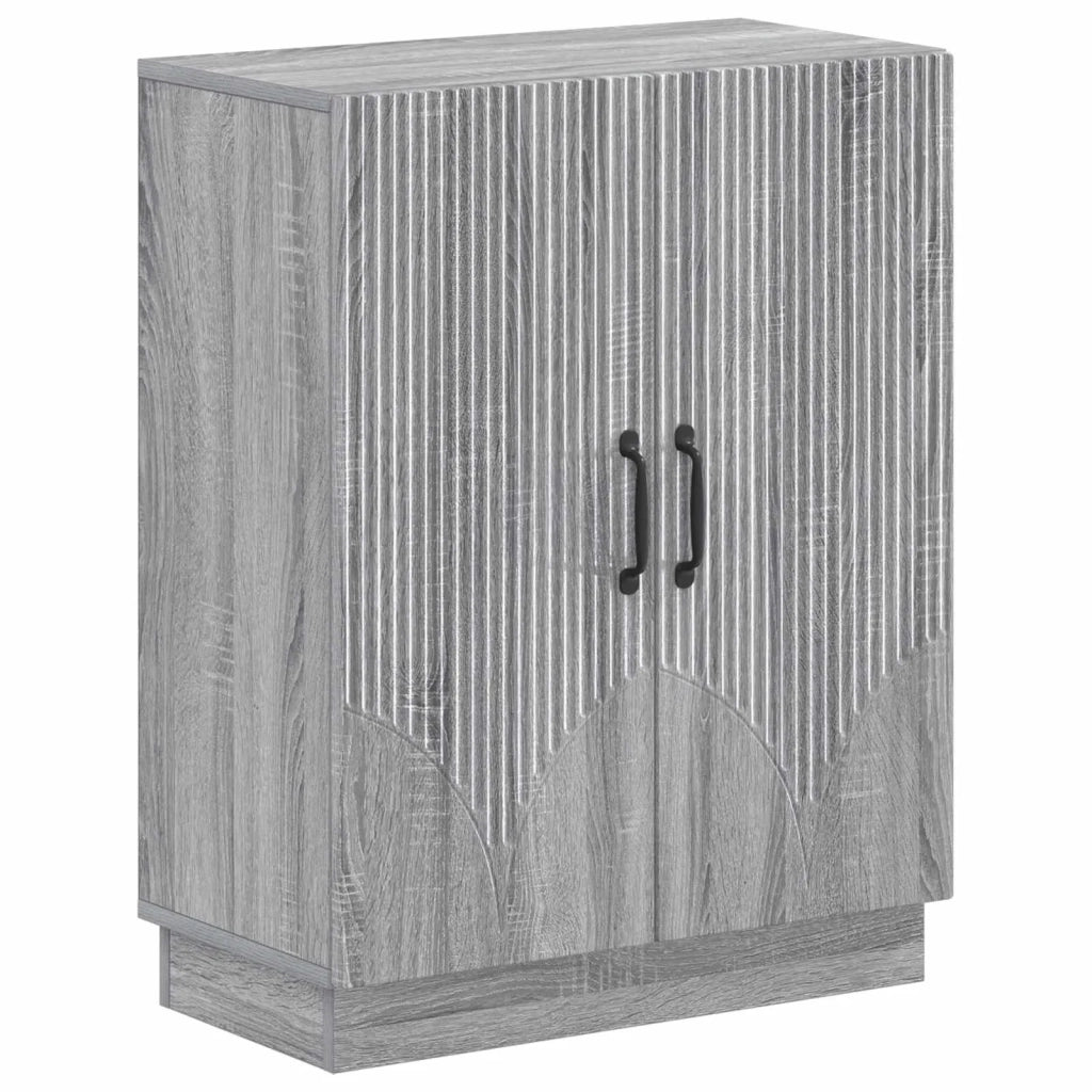 Mobiletto da Bagno HOORN Sonoma grigio 59,5 x 31 x 77 cm 897281