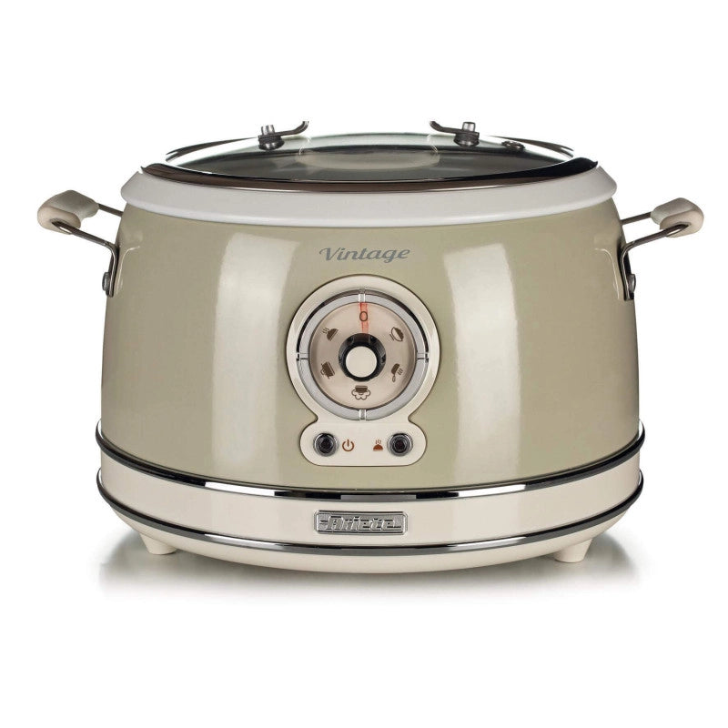 Cuociriso Elettrico con Bowl in Ceramica - 650W - 3,5L - Beige
