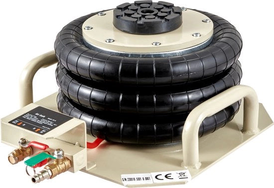 Cricchetto pneumatico 3T - Cricchetto portatile 140-450 mm per auto assistenza e manutenzione