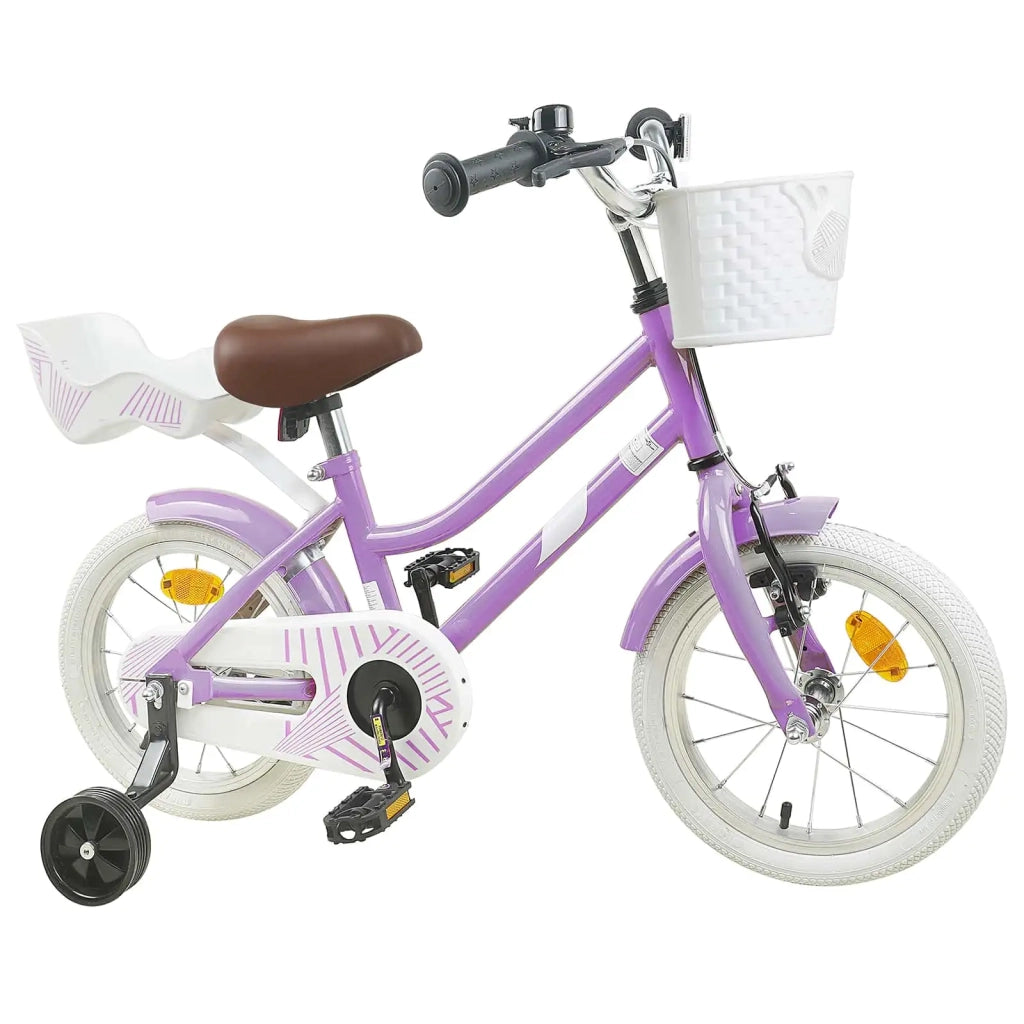 Bicicletta per Bambini 16 Pollici per bambini di 4-6 anni Viola 42009219