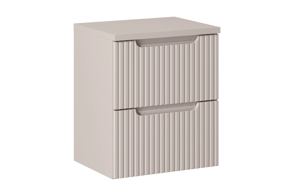 Set mobili bagno 50 cm con piano Nova Cashmere 50 x 1401 x 40 cm