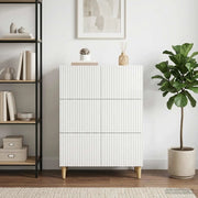 Mobile con Cassetti Bianco Lucido 66 x 34,5 x 90 cm 894609