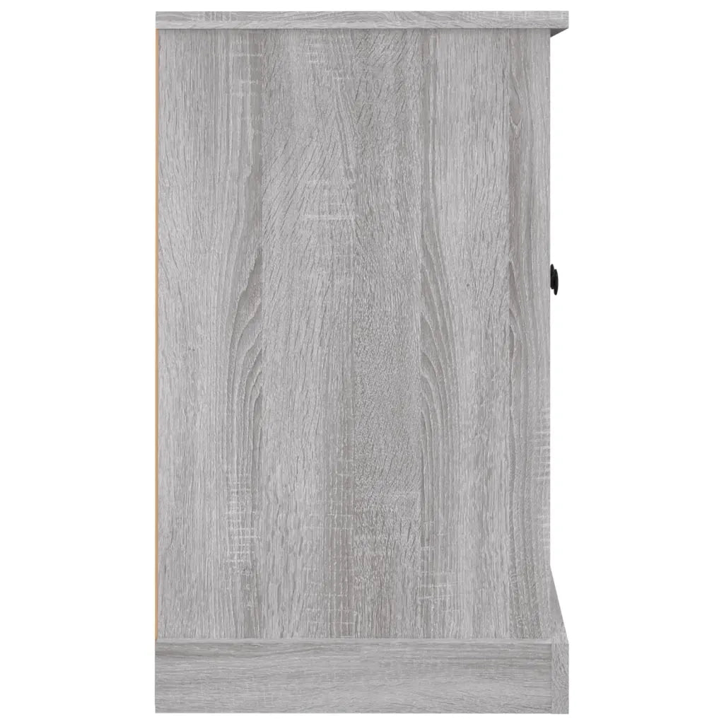 Credenza-Buffet-Armadio da cucina Grigio Sonoma 100x35,5x60 cm in Legno Multistrato
