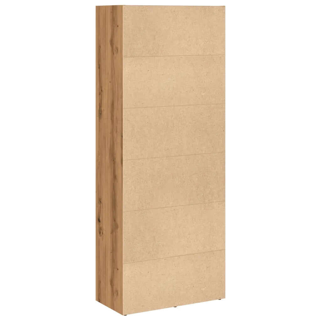 Libreria Rovere Artigianale 60x30x152 cm in Legno Multistrato 857916