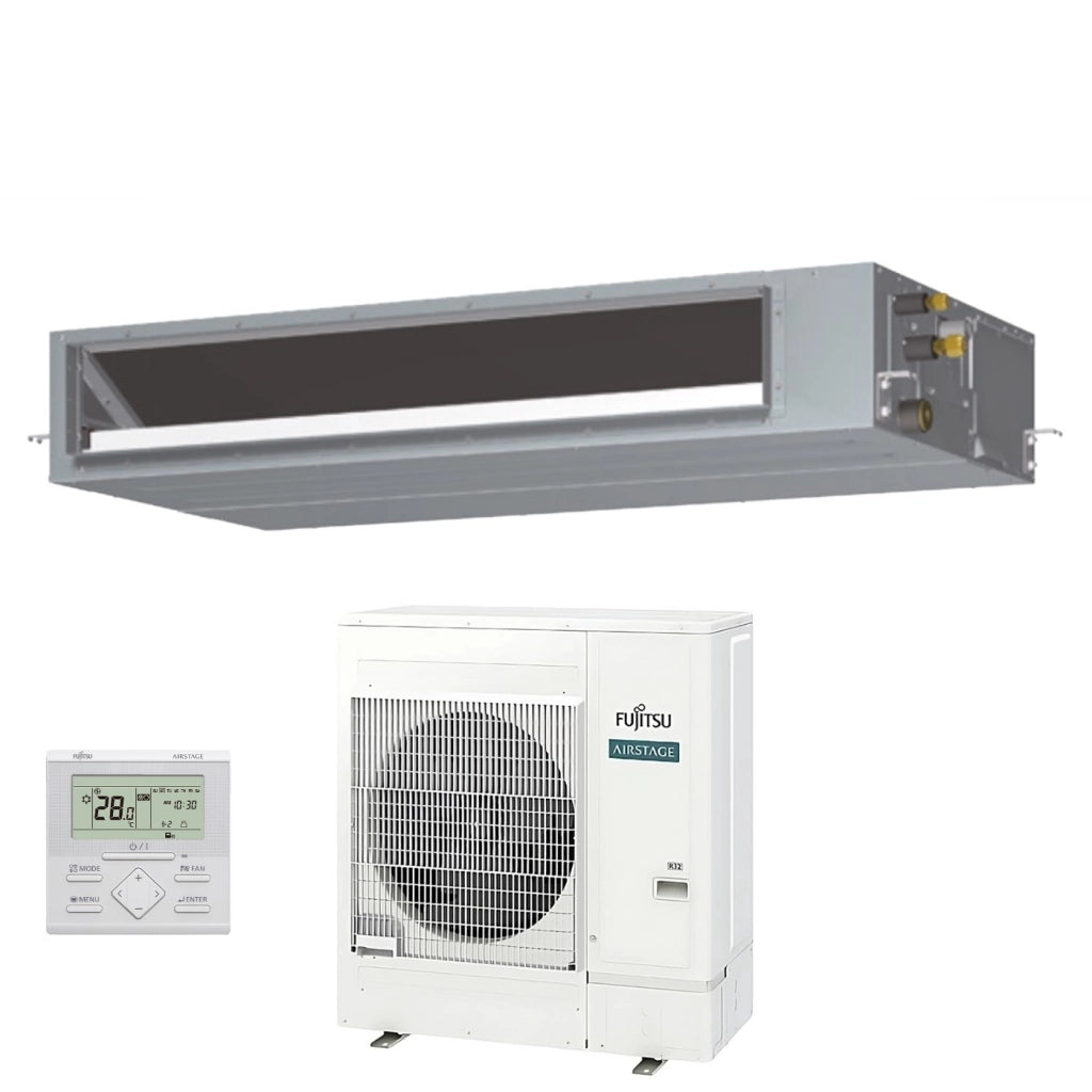 Condizionatore Fujitsu Canalizzabile serie KMTAP 36000 Btu ARXH36KMTAP R-32 Wi-Fi Optional