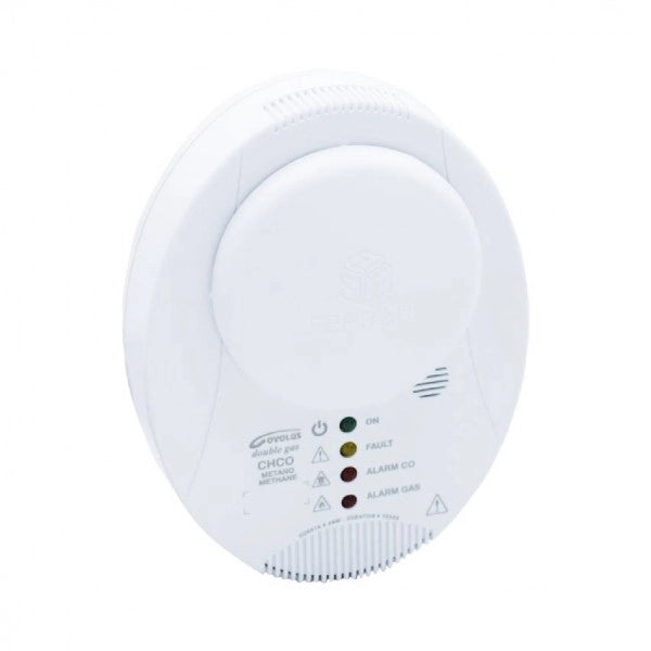 RILEVATORE DI MONOSSIDO DI CARBONIO A SENSORE CATALITICO PER USO DOMESTICO CON SPINA MODELLO CO922 - MONOSSIDO DI CARBONIO a batterie