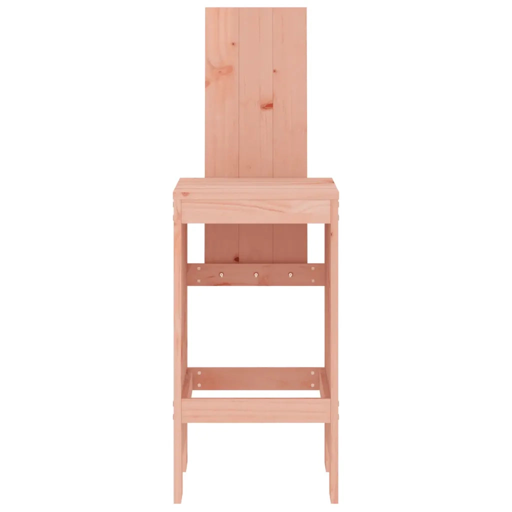 Sgabelli da Bar 2 pz 40x42x120 cm in Legno Massello di Douglas 825357