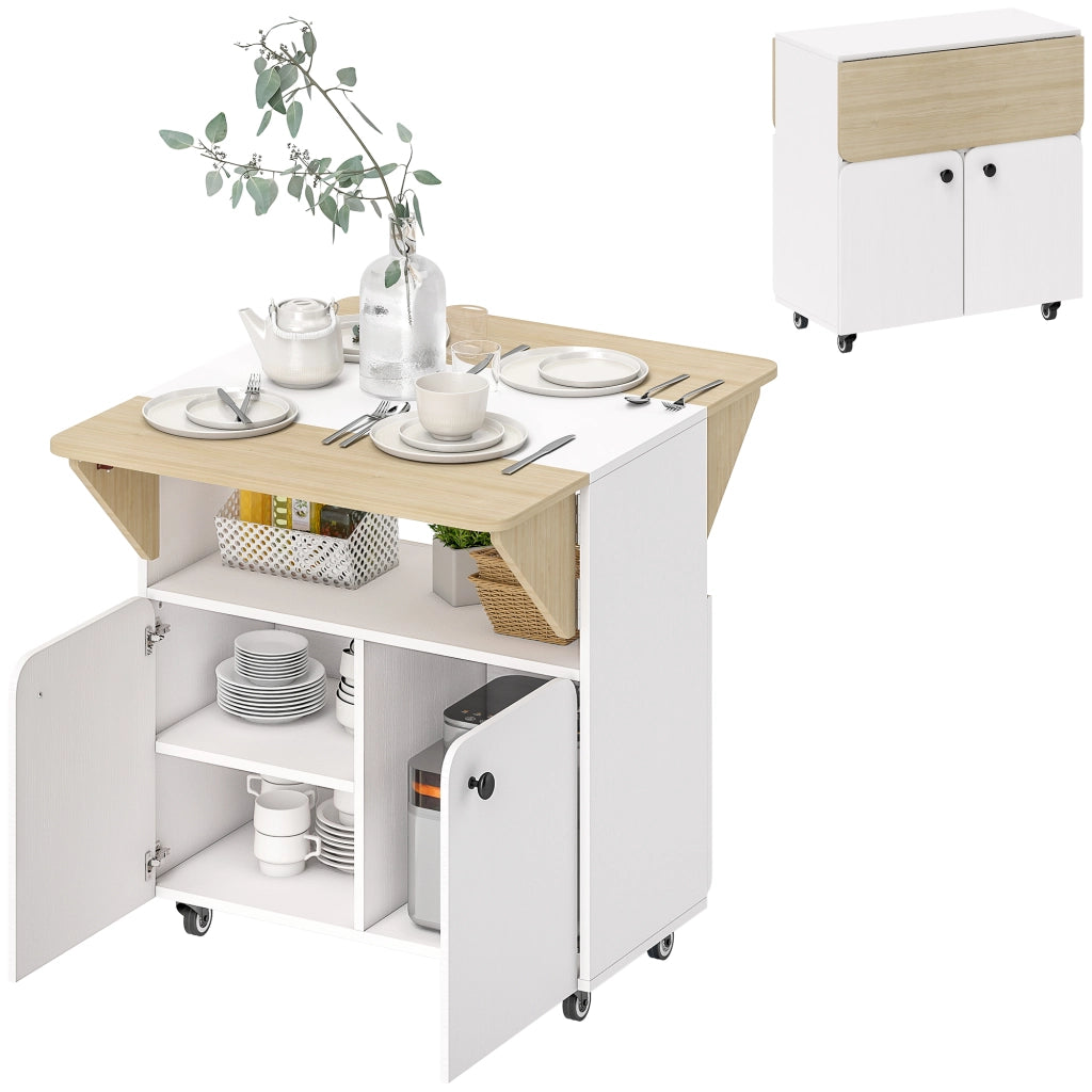 Tavolo da pranzo pieghevole 4 persone con ripiano ¨C zephmum ¨C 70x83x75 bianco