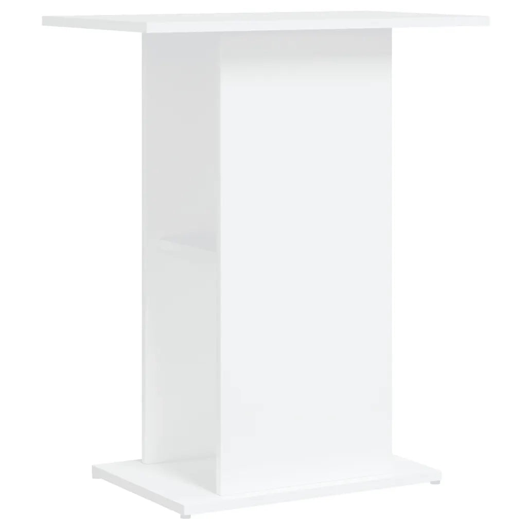 Supporto per Acquario Bianco 60,5x36x72,5 cm Legno Multistrato