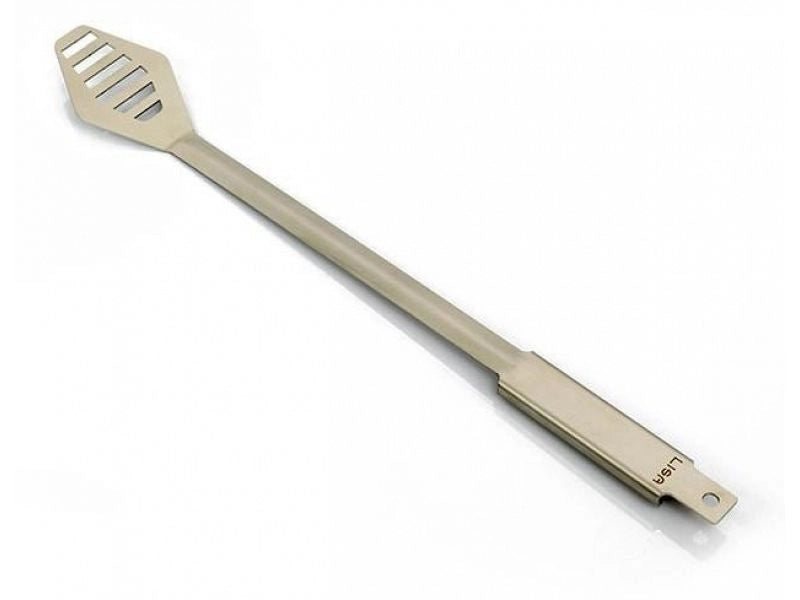 Posate da barbecue Lisa forchettone pinza e spatola in acciaio inox AISI 304