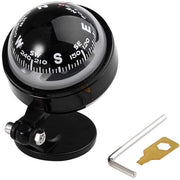Compasso Auto - Forma a Mezza Sfera - Strumento di Navigazione - Plastica - 7,5x6x6cm - Leggero 68g - Inevitabile per Outdoor - Compasso di Navigazione