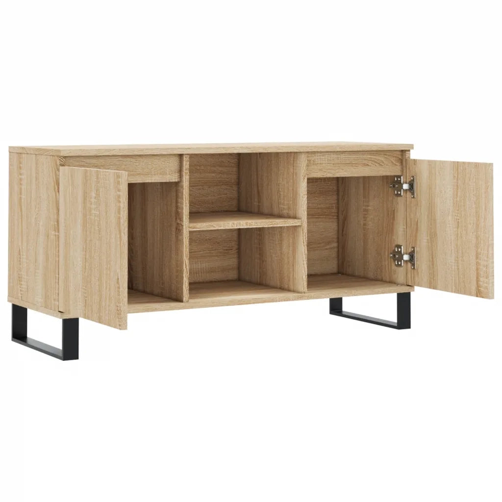 Mobile TV | Armadietto TV | Mobile Porta TV Rovere Sonoma 104x35x50 cm in Legno Multistrato