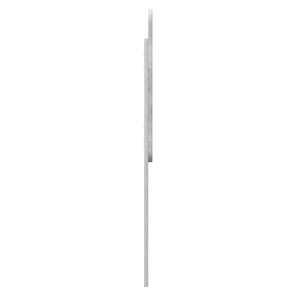 Testiera Grigio cemento Legno multistrato 887938