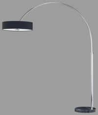 Piantana da Interno  E27 in Metallo Cromo