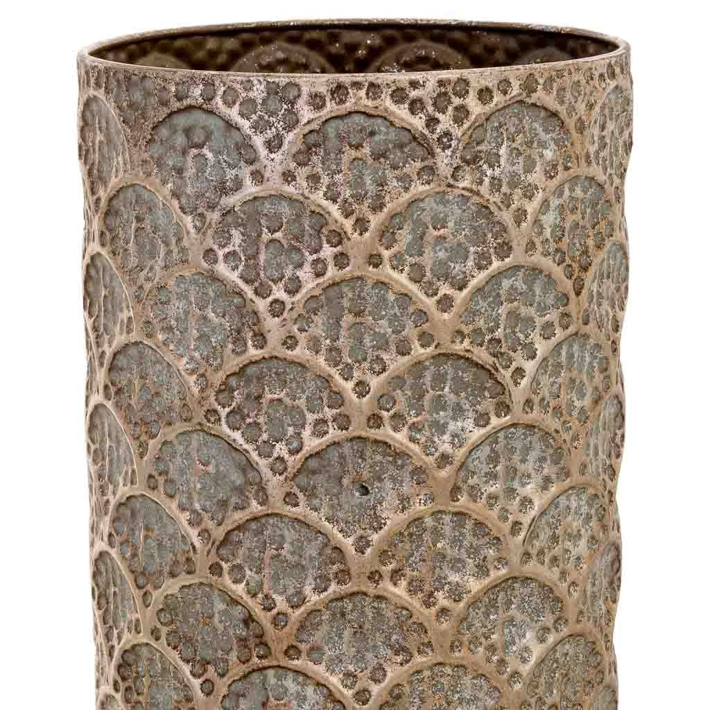 Portaombrelli metallo marrone 20x20x54h cm