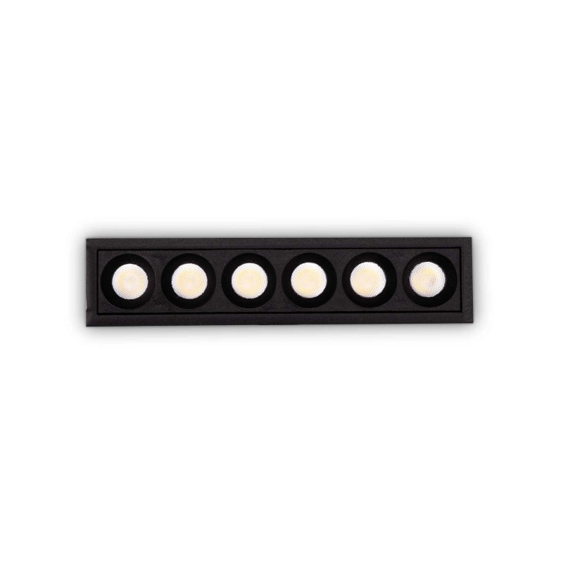Lampada Da Incasso Lika Fi Slim 10W 3000K Bk Ideal-Lux