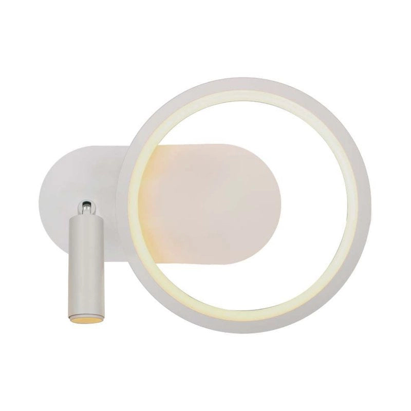 Applique Lampada LED da Muro 14W 250*100*180mm in Metallo Colore Bianco 4000K SKU-14982