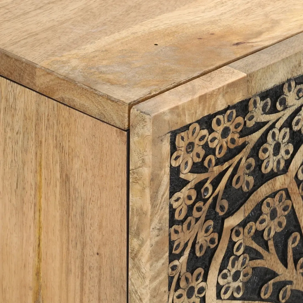 Mobile TV | Armadietto TV | Mobile Porta TV 105x33x46cm in Legno Massello di Mango