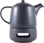Teiera di alta qualità - Design Teiera - 1 pezzo - Nero - Acciaio inossidabile - 1,3 l