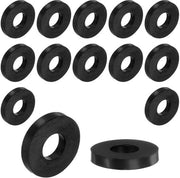Supporti di fissaggio 16 pezzi - Gomma - 30 mm diametro esterno - 12 mm diametro interno - 5 mm altezza - Pads anti vibrazioni - Isolatori di vibrazioni