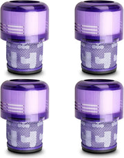 Pacco da 4 pezzi adatto per sostituzione filtro aspirapolvere V11, adatto per Dyson V11 Animal, V11 Torque Drive, V11 Complete, V11 Extra, V15 Detect, V15s Detect, adatto per aspirapolveri Submariner, con numero di articolo 970013-02