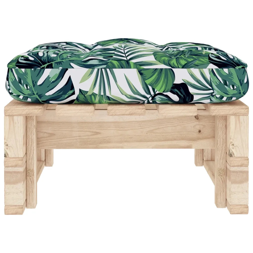 Ottomana da Giardino Pallet in Legno di Pino Impregnato 3066468