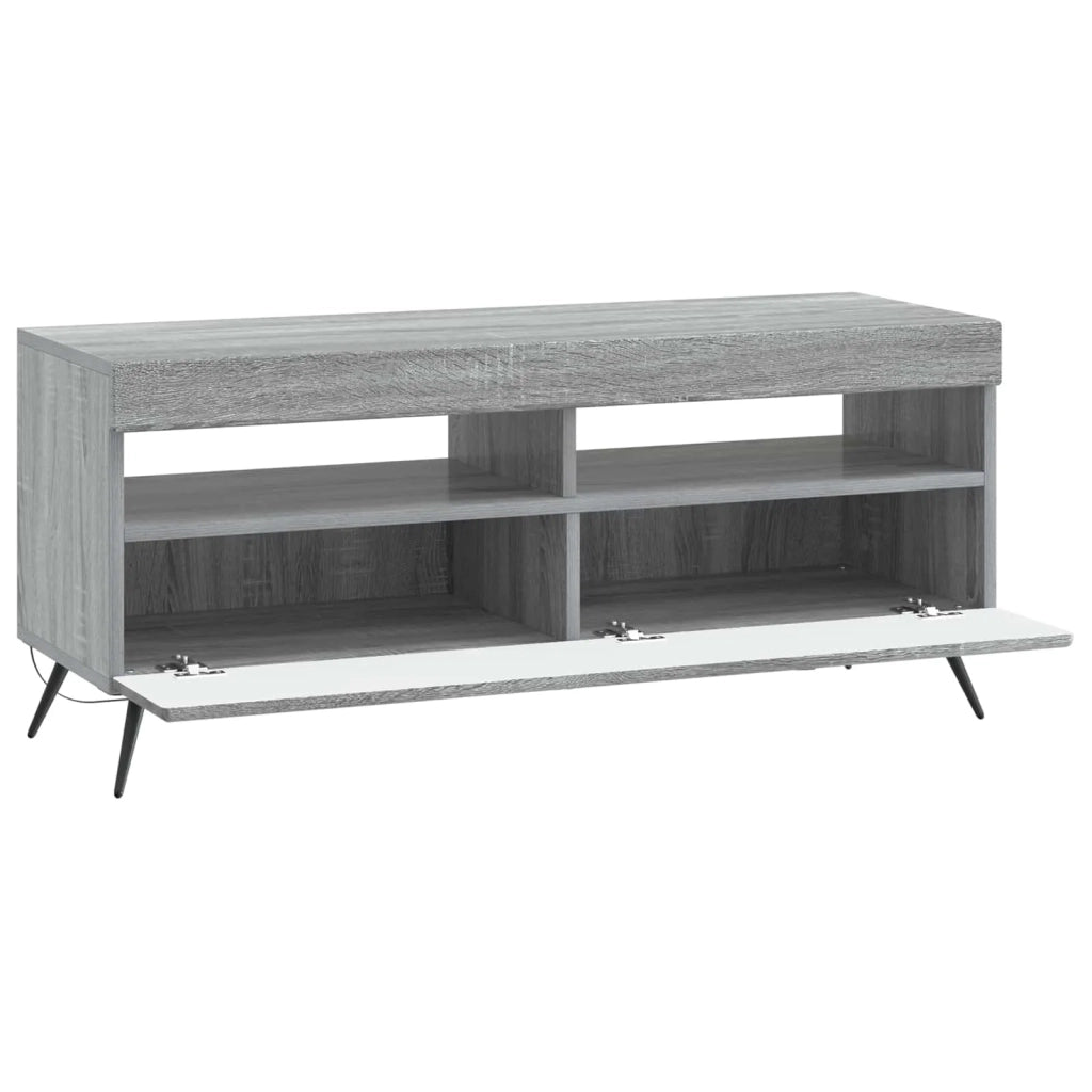 Mobile TV LED Sonoma grigio Legno ingegnerizzato 897651
