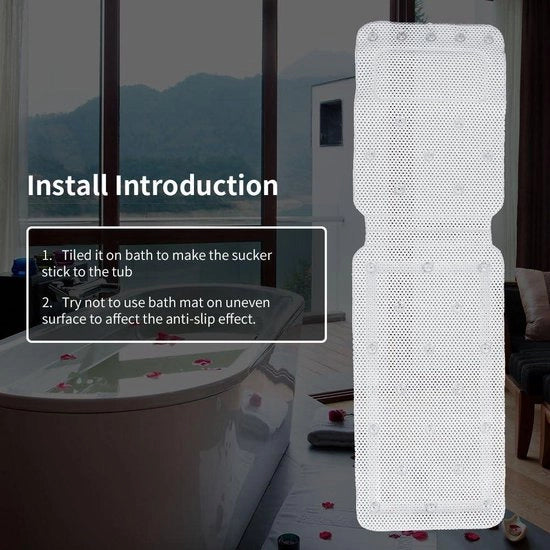 Cuscino per bagno completo - Trasporta cuscino di lusso con cuscino per bagno antiscivolo - cuscino morbido e respirante per supporto alla schiena e collo - cuscino confortevole e rilassante.