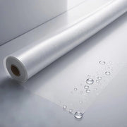 Foglia di protezione per parete autoadesiva - Foglia trasparente 60 cm x 10 m - Ideale per protezione da spruzzi in cucina
