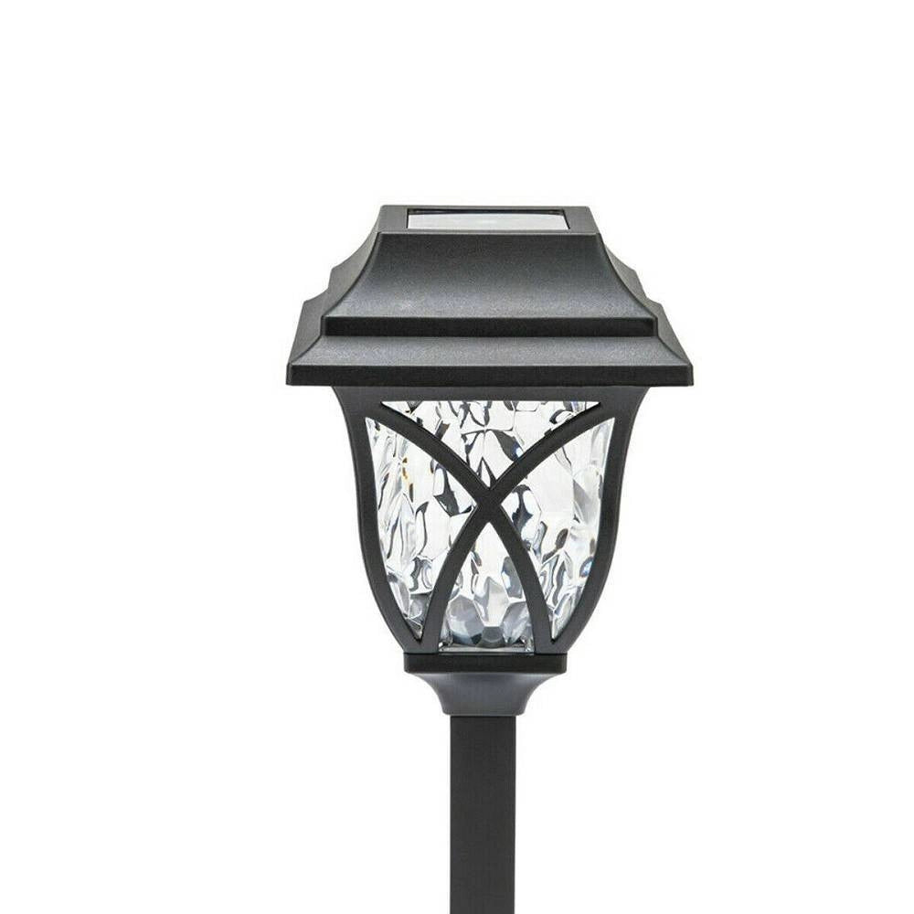 Trade Shop - 6 Pz Lampada 1 Led Con Pannello Solare Da Giardino Picchetto Esterno Te-b0155 -