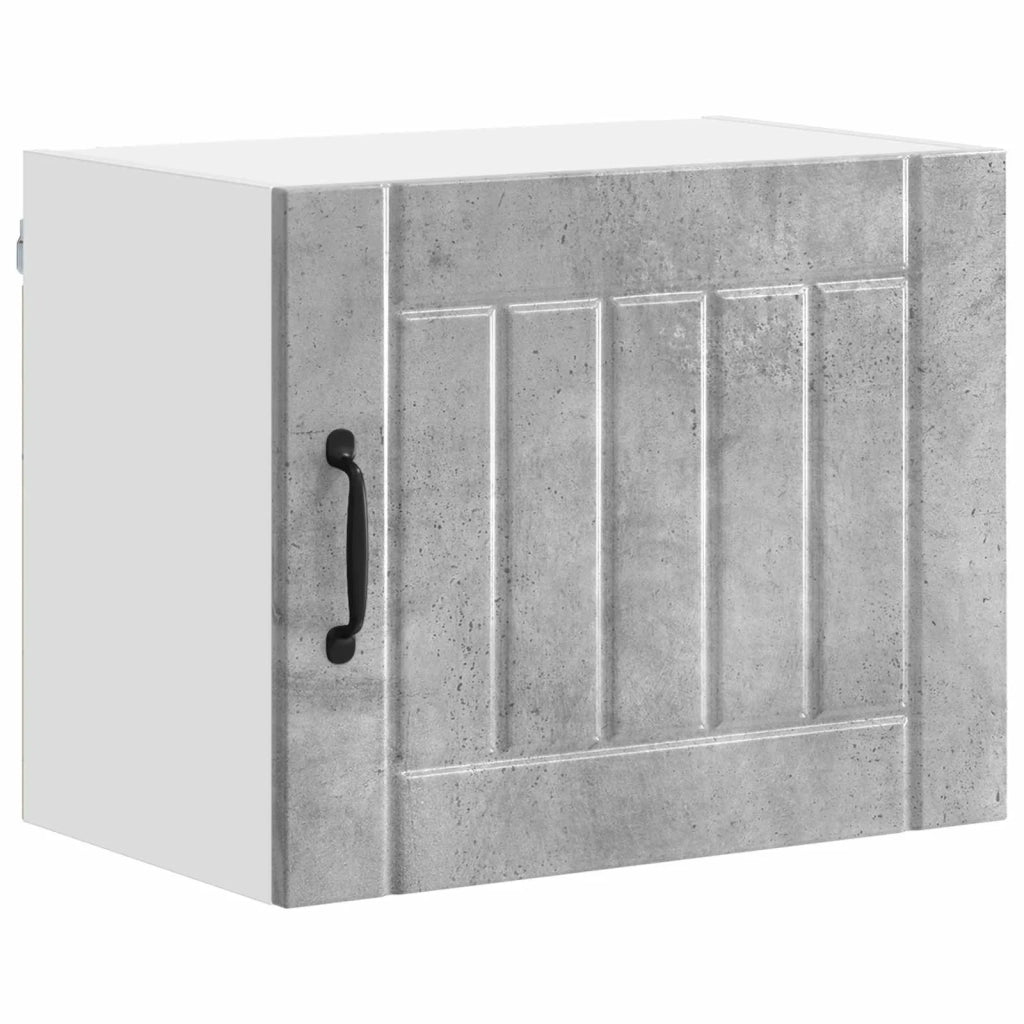 Mobile da cucina 2 pz-Set di 2 Armadio da cucina Grigio cemento 50 x 31 x 40 cm 992672