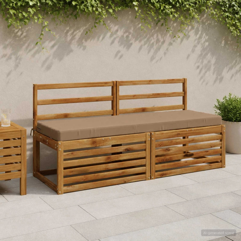 Cuscino per panchina SOEST 100% Poliestere Tortora 950350