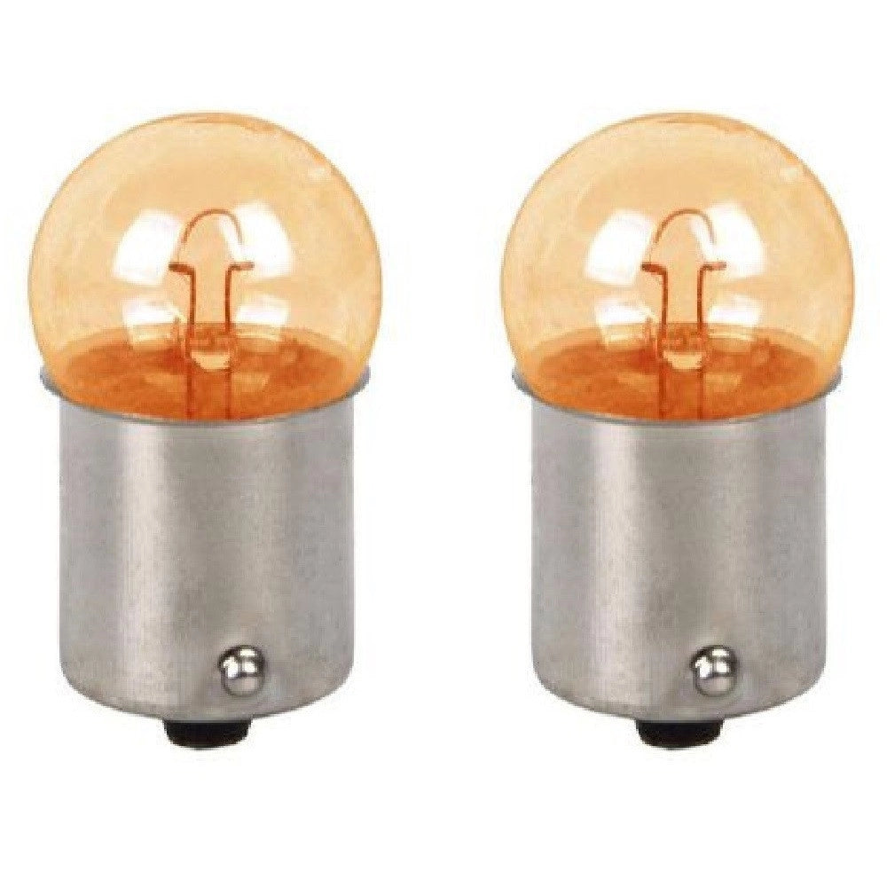 Trade Shop - Lampadine Di Posizione Auto Ba15s R5w 12v 5w L-p116 Luce Calda Alogena No Canbus -