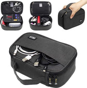 Organizzatore di viaggio, borsa di stoccaggio universale per cavi, power bank, caricabatterie, cavo di ricarica, adattatore, accessori per elettronica