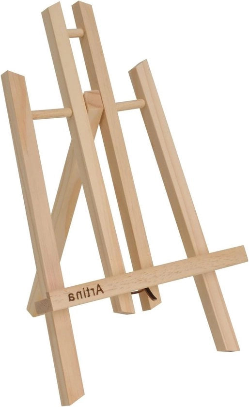 Eseguimento di tavolo per bambini e scuole con supporto per foto e menu 

Dimensioni: 28 cm 

Materiali: legno 

Utilizzo: presentazione, decorazione