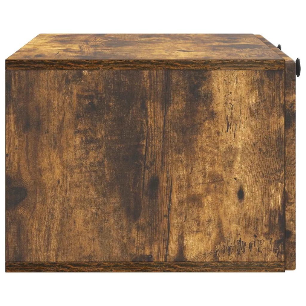 Mobile Porta TV da Muro Rovere Fumo 78,5 x 41 x 30 cm 898180