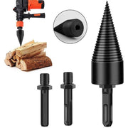 Vite conica spaccalegna 50mm fresa legno punta per trapano con 2 attacchi
